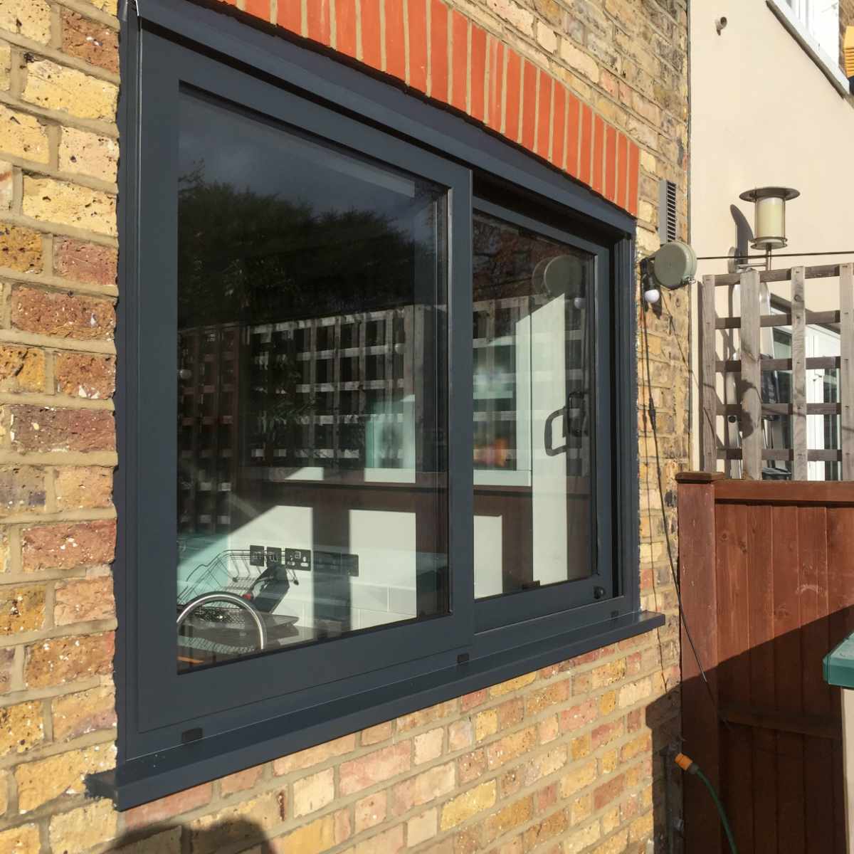 Anthracite Grey Sliding Patio Windows SCI WIndows In Morden Surrey